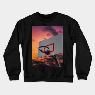 Basketball Hoop Crewneck Sweatshirt